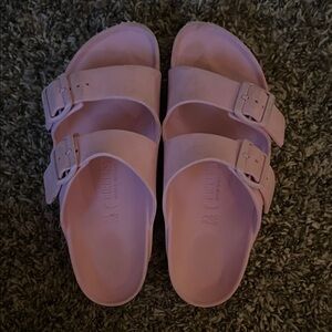 Birkenstock Light Pink Double Strap Sandals
